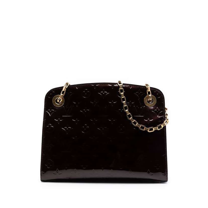 Louis Vuitton Monogram Vernis Virginia MM Purple Leather Very good condition - Front View
