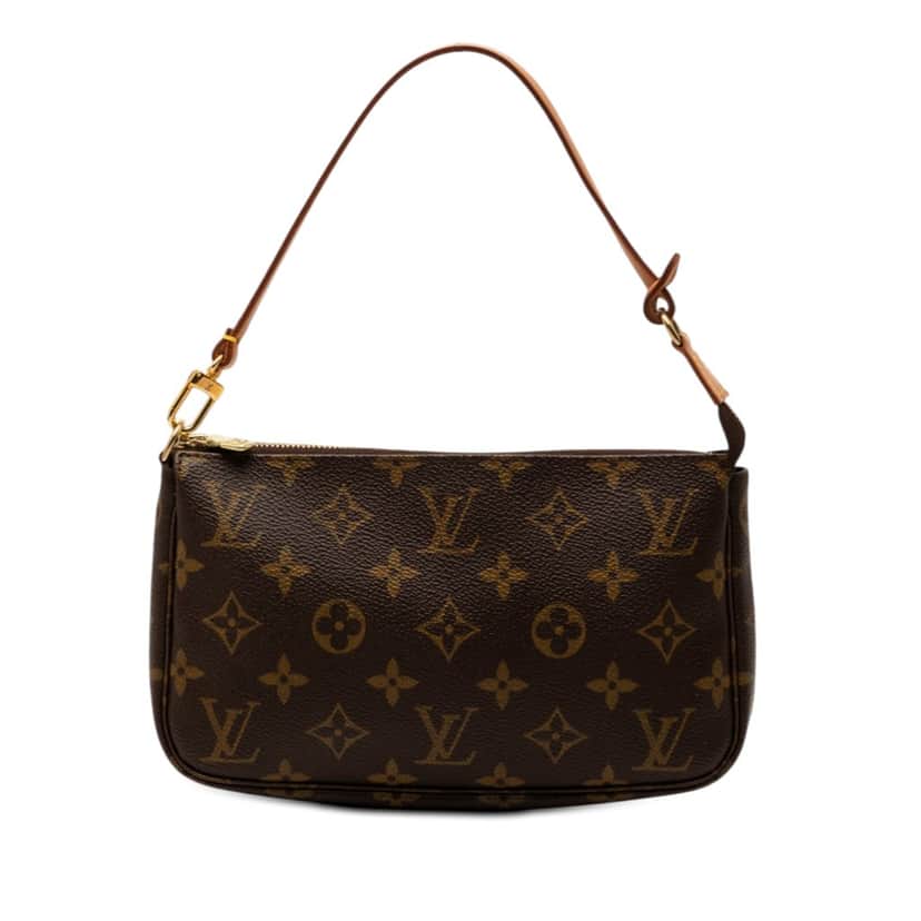 Louis Vuitton Monogram Pochette Accessoires Brown Very good condition - Front View