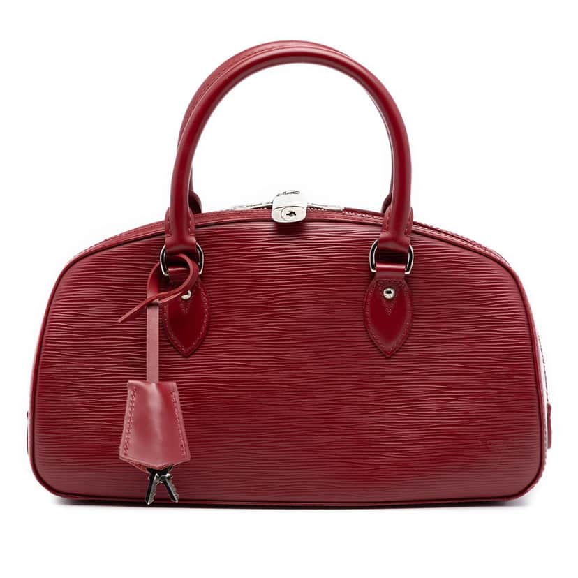 Louis Vuitton Epi Jasmine Red Leather Very good condition - Front View