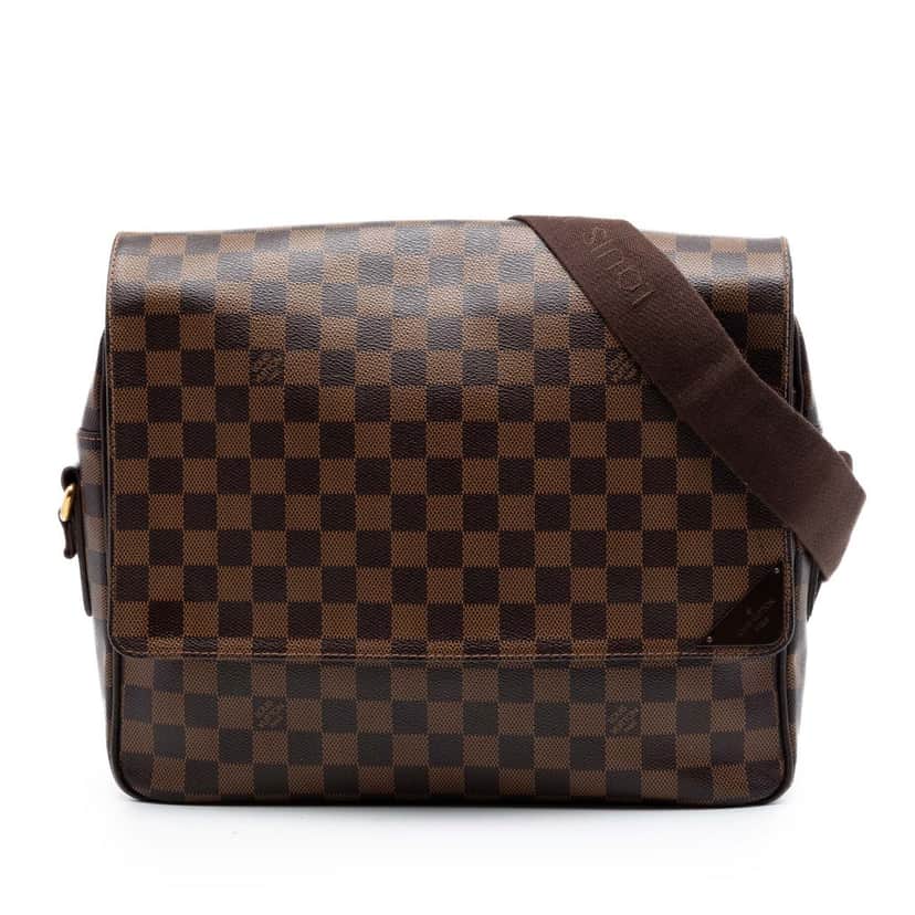 Louis Vuitton Damier Ebene Shelton MM Brown Very good condition - Front View