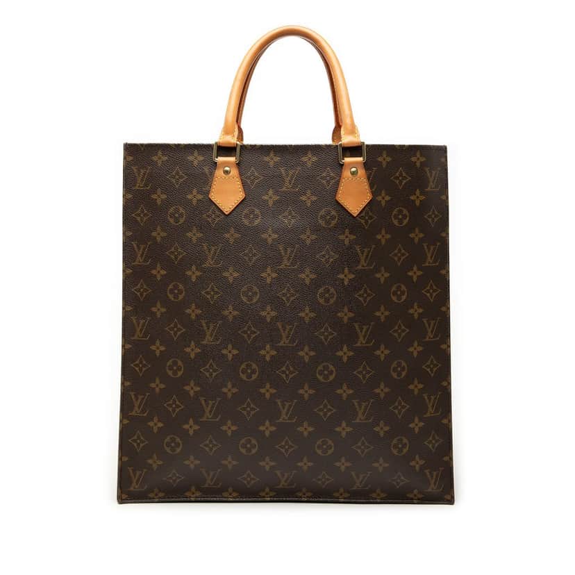 Louis Vuitton Monogram Sac Plat Brown Very good condition - Front View