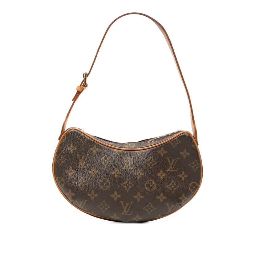 Louis Vuitton Monogram Croissant PM Brown Very good condition - Front View