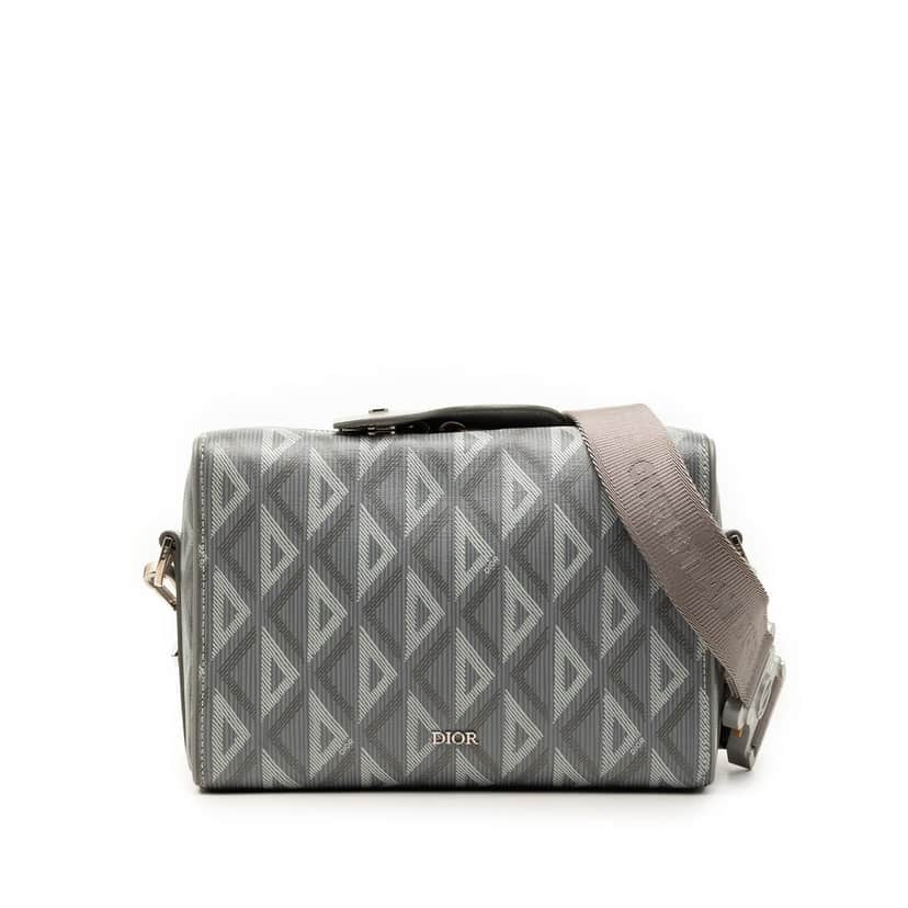 Dior CD Diamond Coated Canvas Lingot 22 Bag Other Very good condition - Front View