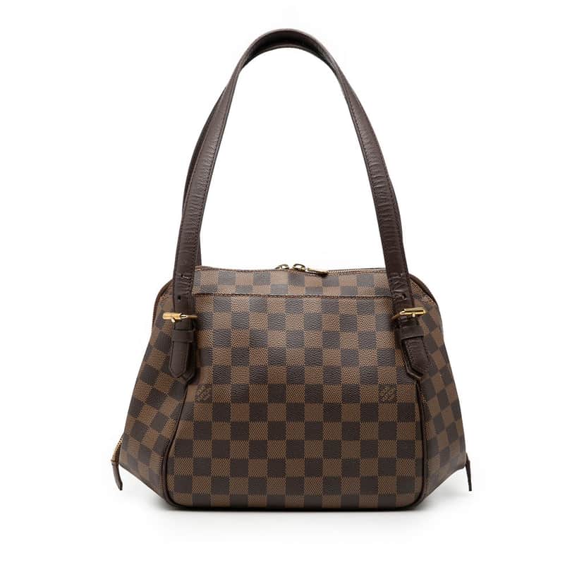 Louis Vuitton Damier Ebene Belem MM Brown Very good condition - Front View