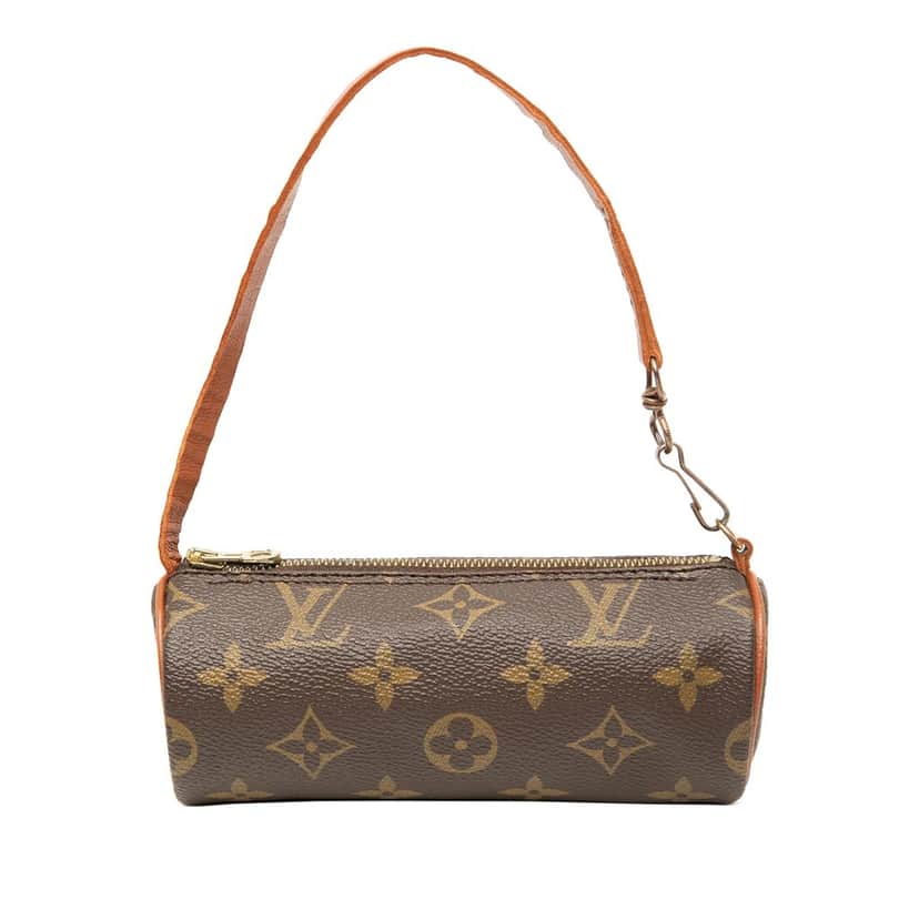 Louis Vuitton Monogram Papillon Pochette Brown Very good condition - Front View
