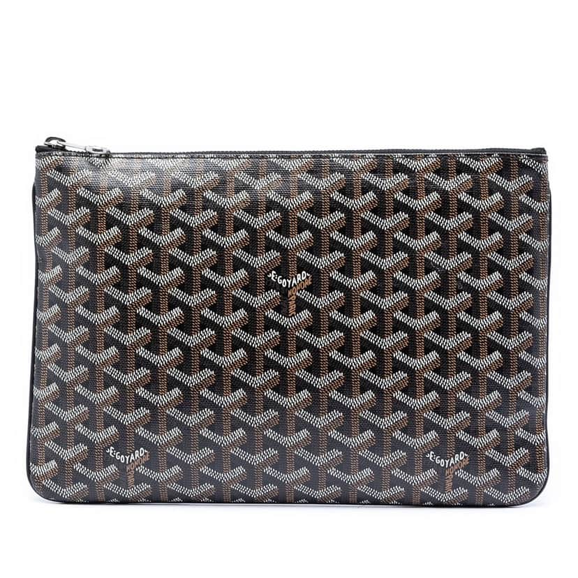 Goyard Goyardine Senat MM Black Very good condition - Front View