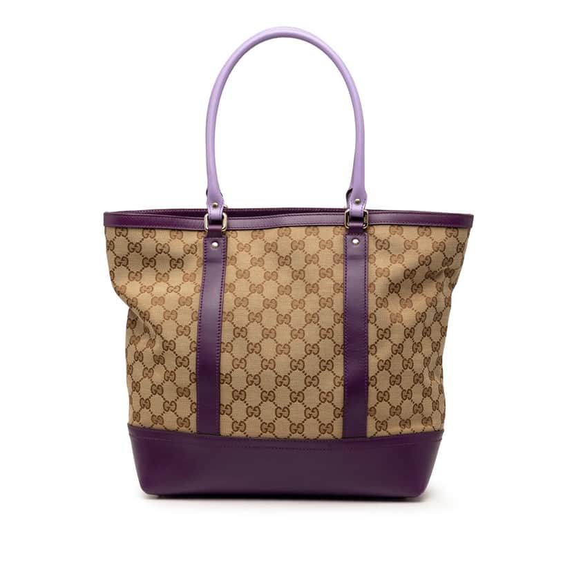 Gucci GG Canvas Tote Beige Very good condition - Front View