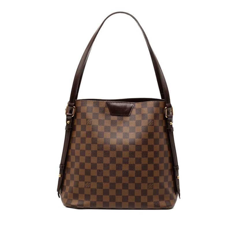 Louis Vuitton Damier Ebene Cabas Rivington Brown Very good condition - Front View