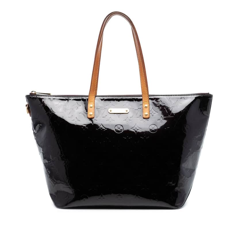 Louis Vuitton Monogram Vernis Bellevue GM Purple Leather Very good condition - Front View