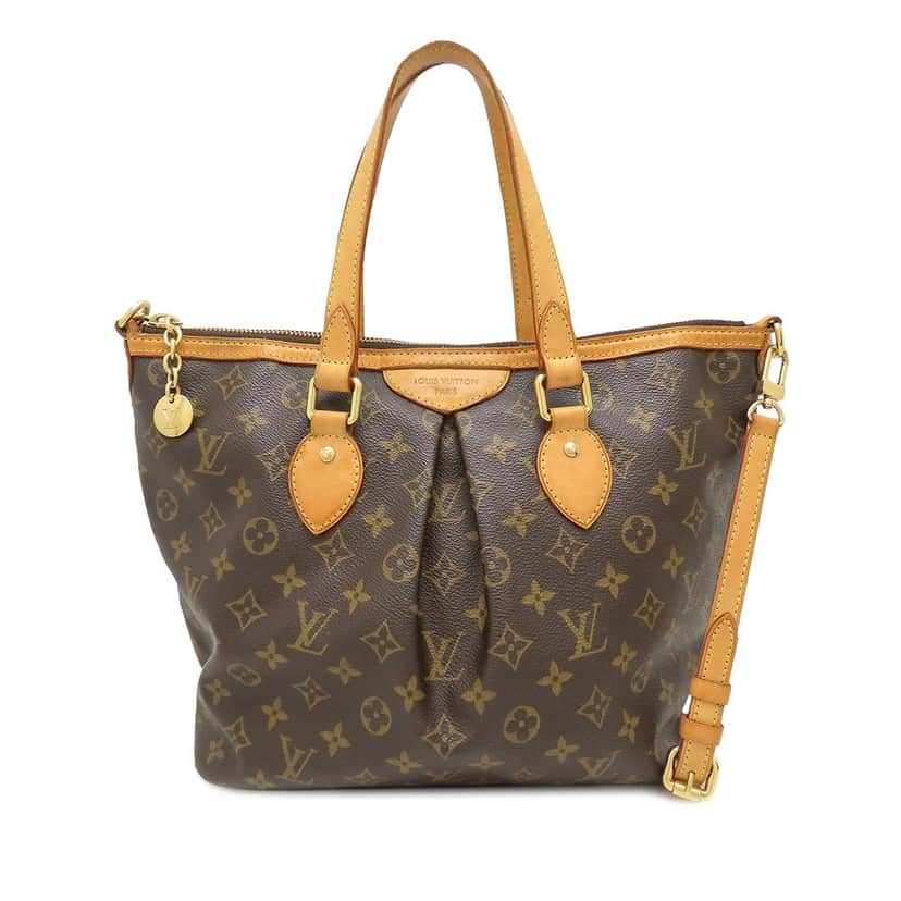 Louis Vuitton Monogram Palermo PM Brown Very good condition - Front View