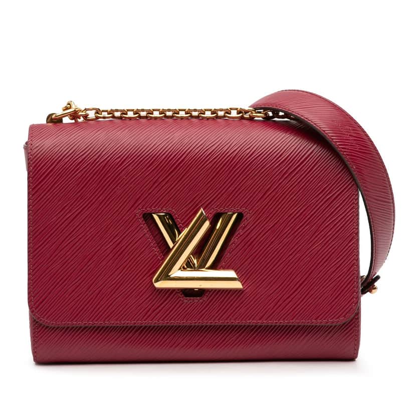 Louis Vuitton Epi Twist MM Pink Leather Very good condition - Front View