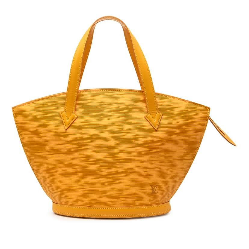 Louis Vuitton Epi Saint Jacques PM Short Strap Yellow Leather Very good condition - Front View