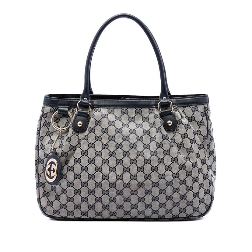 Gucci GG Canvas Sukey Tote Beige Very good condition - Front View