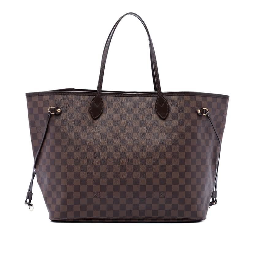 Louis Vuitton Damier Ebene Neverfull GM Brown Very good condition - Front View