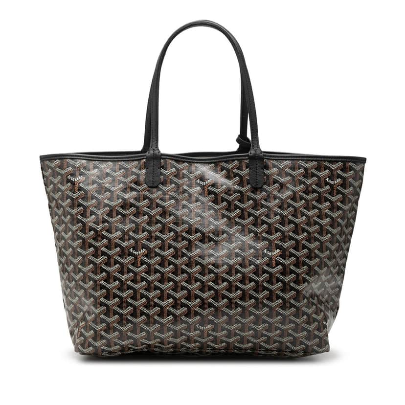 Goyard Goyardine Saint Louis PM Black Very good condition - Front View