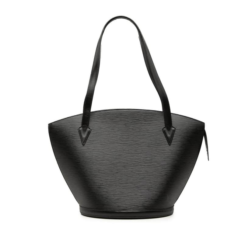 Louis Vuitton Epi Saint Jacques GM Long Strap Black Leather Very good condition - Front View