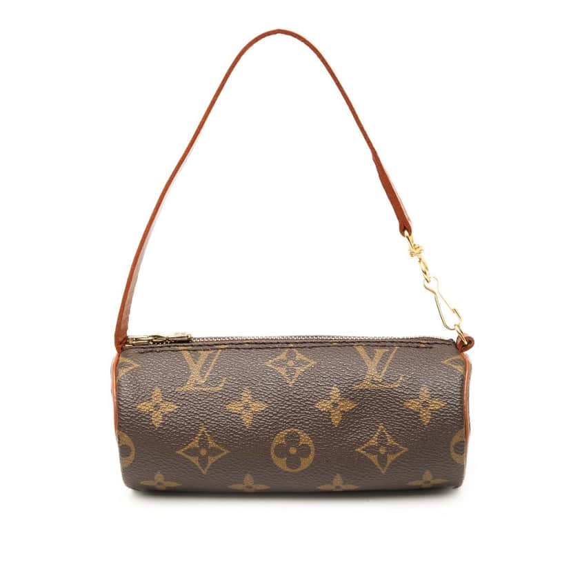 Louis Vuitton Monogram Papillon Pochette Brown Very good condition - Front View