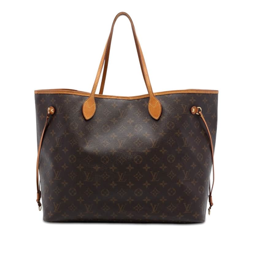 Louis Vuitton Monogram Neverfull GM Brown Very good condition - Front View