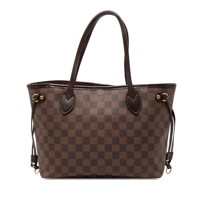 Louis Vuitton Damier Ebene Neverfull PM Brown Very good condition - Front View