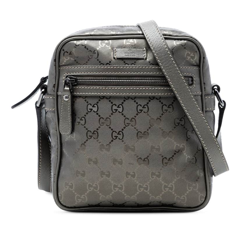 Gucci GG Imprime Crossbody Brown Very good condition - Front View