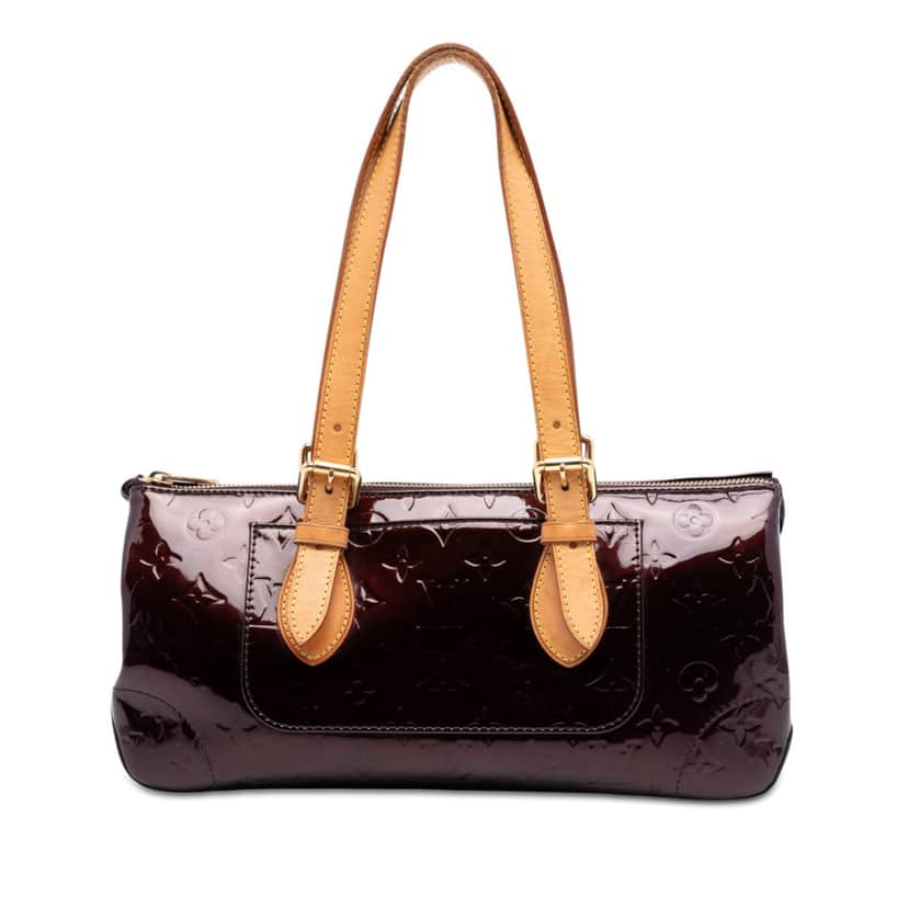 Louis Vuitton Monogram Vernis Rosewood Avenue Purple Leather Very good condition - Front View