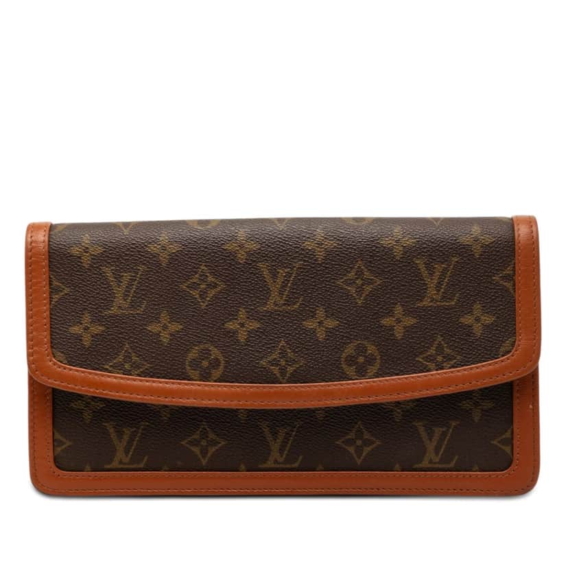Louis Vuitton Monogram Pochette Dame PM Brown Very good condition - Front View