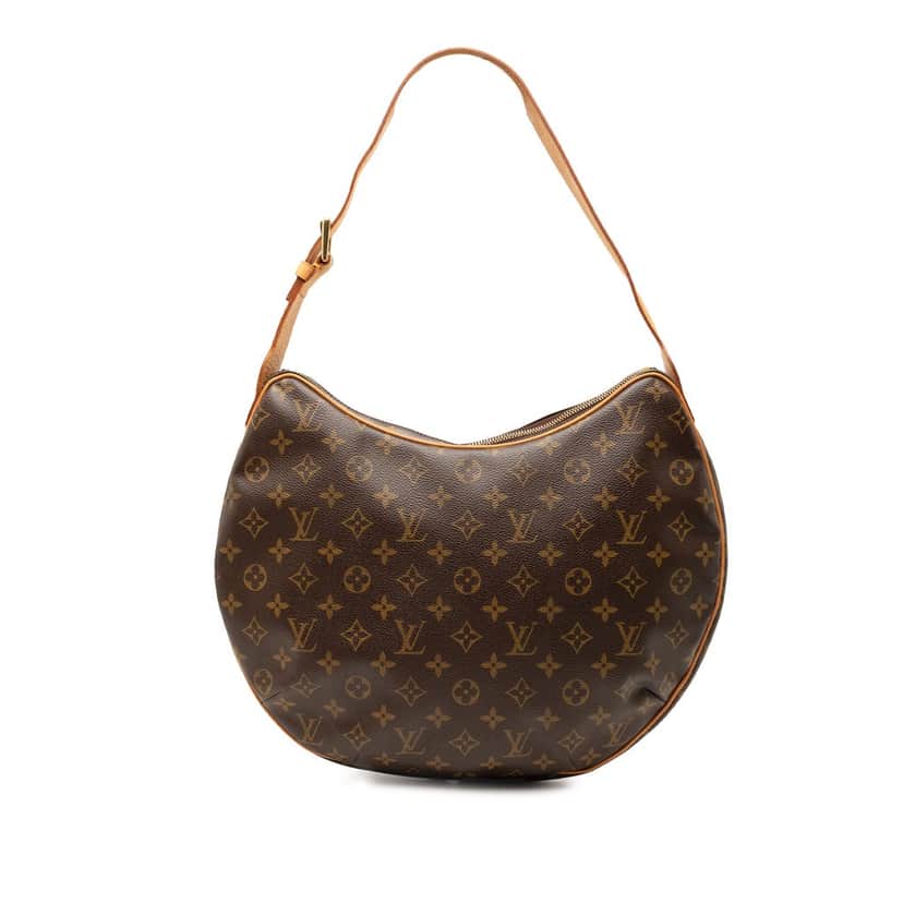 Louis Vuitton Monogram Croissant GM Brown Very good condition - Front View