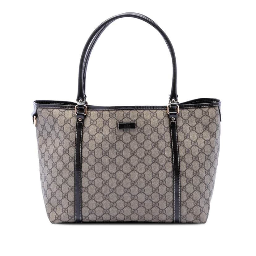 Gucci Medium GG Supreme Joy Tote Beige Very good condition - Front View