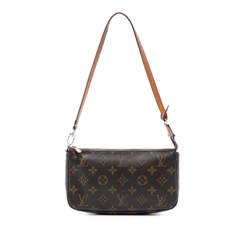 Louis Vuitton Monogram Pochette Accessoires Brown Very good condition - Front View