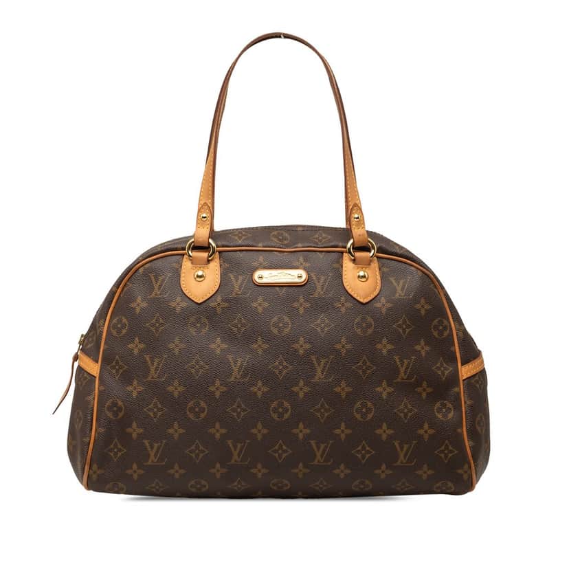 Louis Vuitton Monogram Montorgueil GM Brown Very good condition - Front View