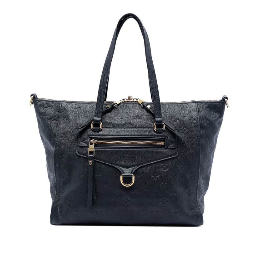 Louis Vuitton Monogram Empreinte Lumineuse PM Blue Leather Very good condition - Front View