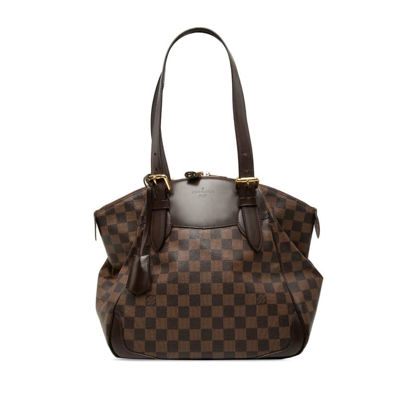 Louis Vuitton Damier Ebene Verona MM Brown Very good condition - Front View