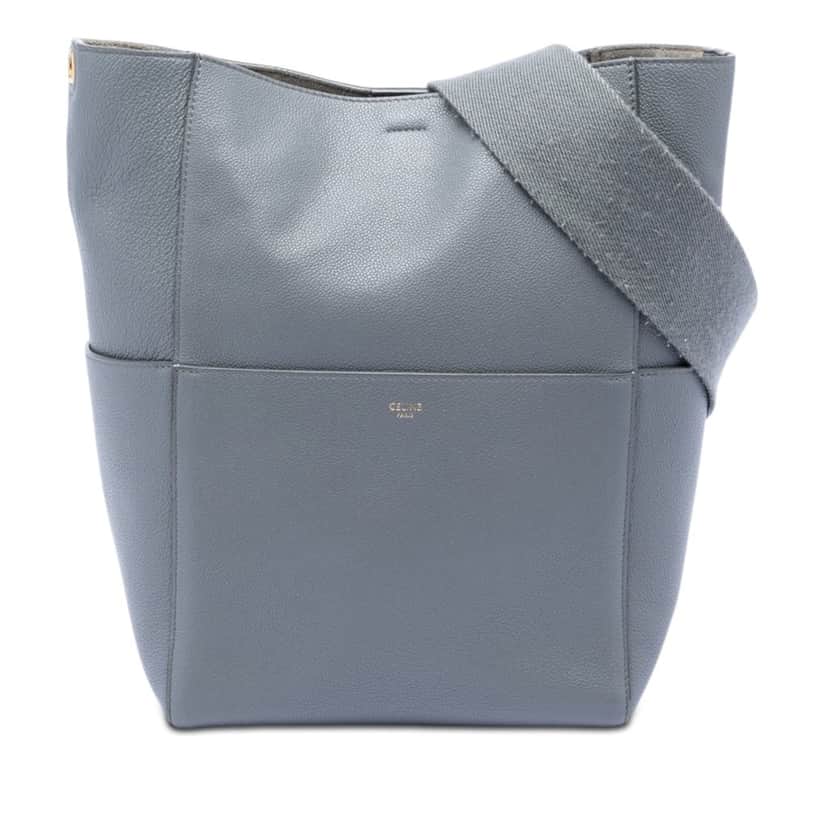 Celine Medium Leather Seau Sangle Bucket Bag Other Leather Very good condition - Front View