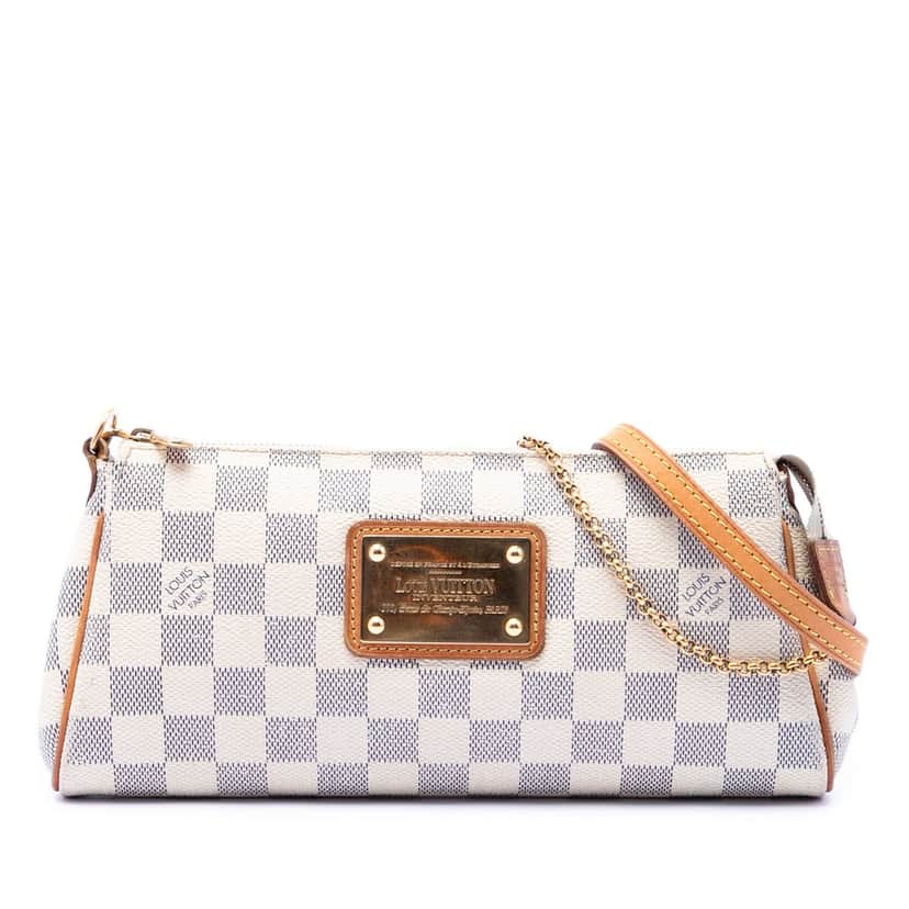 Louis Vuitton Damier Azur Eva White Very good condition - Front View
