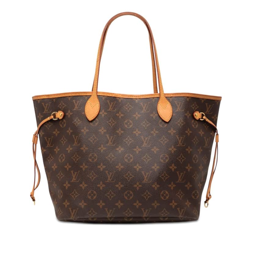 Louis Vuitton Monogram Neverfull MM Brown Very good condition - Front View