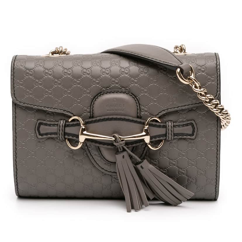 Gucci Mini Microguccissima Emily Crossbody Other Leather Very good condition - Front View