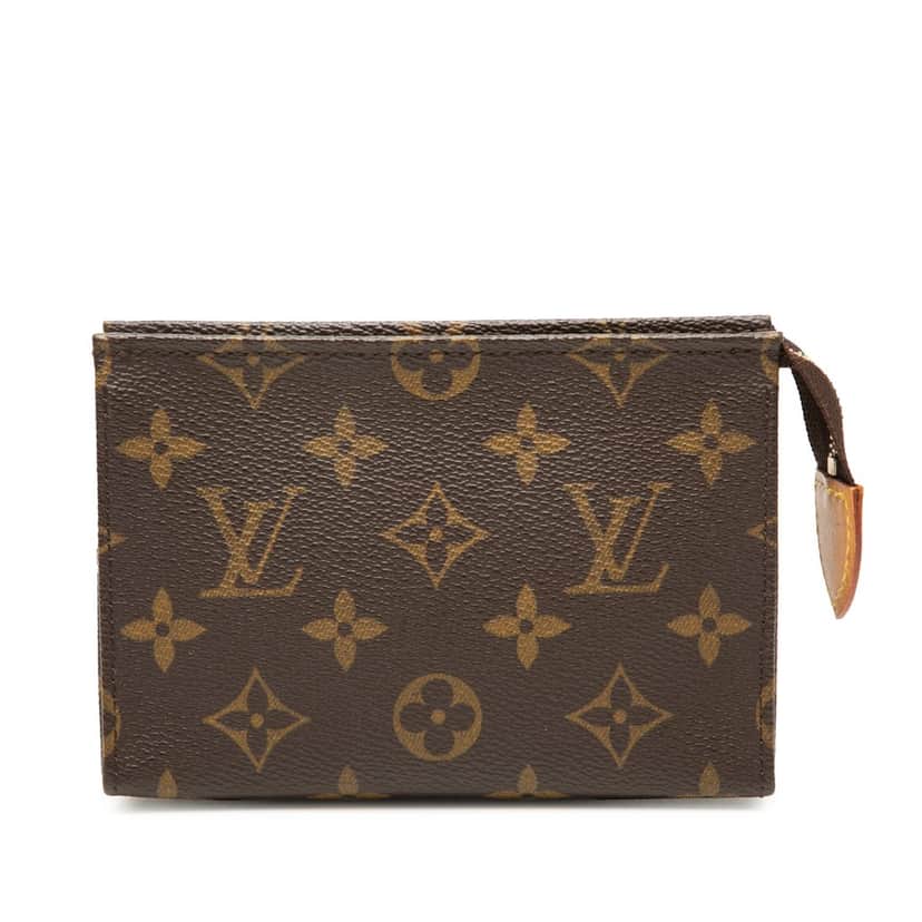 Louis Vuitton Monogram Toiletry Pouch 15 Brown Very good condition - Front View