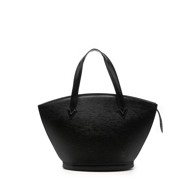 Louis Vuitton Epi Saint Jacques PM Short Strap Black Leather Very good condition - Front View