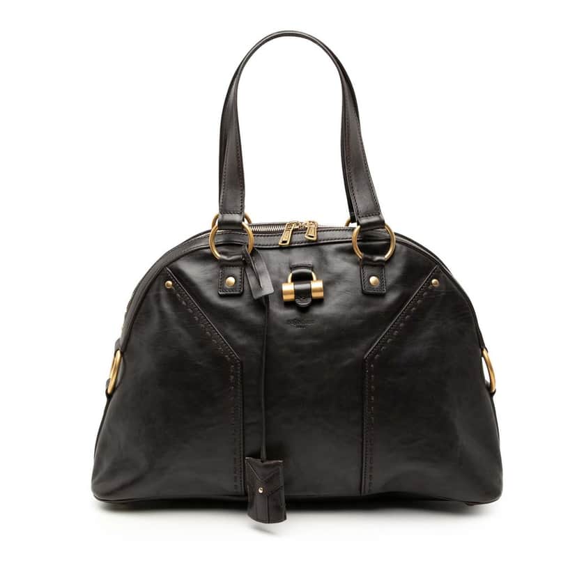 Saint Laurent Medium Leather Muse Shoulder Bag Brown Leather Very good condition - Front View