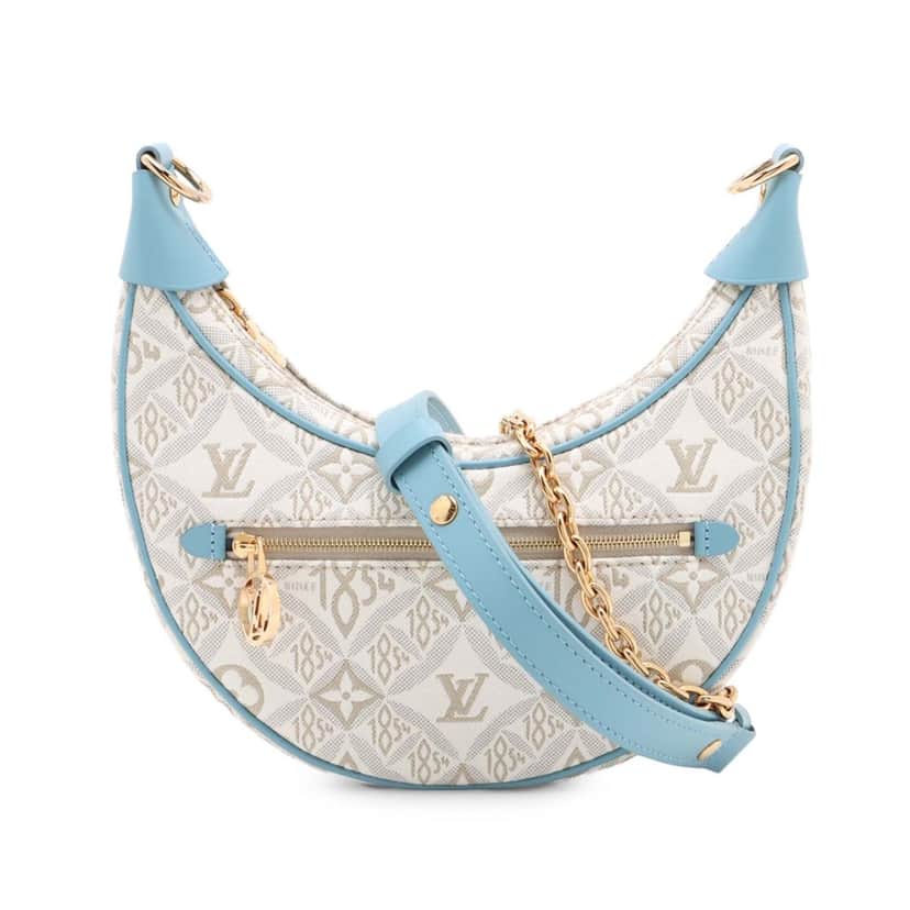 Louis Vuitton Monogram Jacquard Since 1854 Loop White Very good condition - Front View