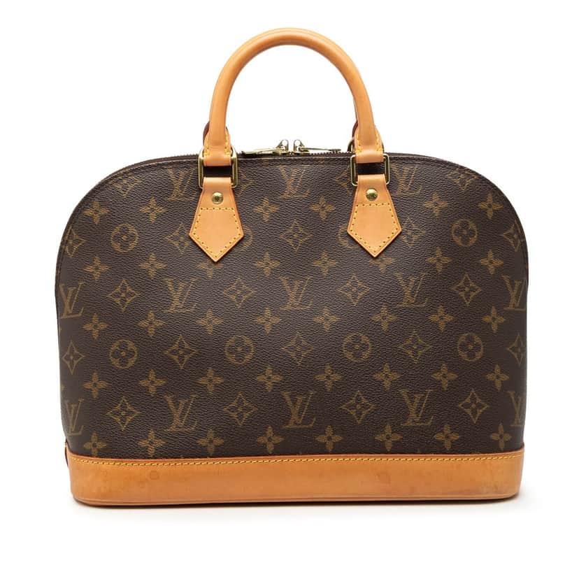 Louis Vuitton Monogram Alma PM Brown Very good condition - Front View