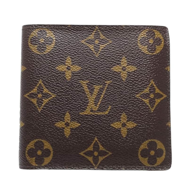 Louis Vuitton Monogram Marco Bifold Wallet Brown Good condition - Front View