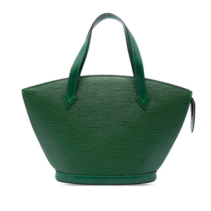 Louis Vuitton Epi Saint Jacques PM Short Strap Green Leather Very good condition - Front View
