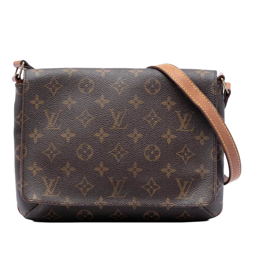 Louis Vuitton Monogram Musette Tango Short Strap Brown Very good condition - Front View