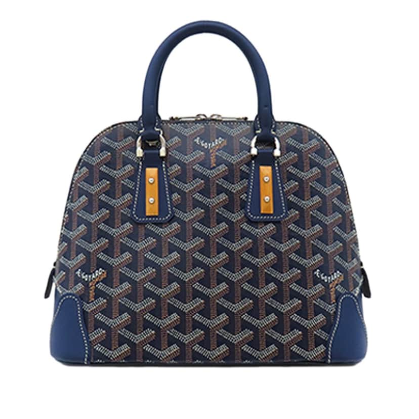 Goyard Mini Goyardine Vendome Blue Very good condition - Front View