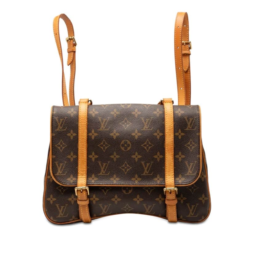 Louis Vuitton Monogram Marelle Sac a Dos Brown Very good condition - Front View