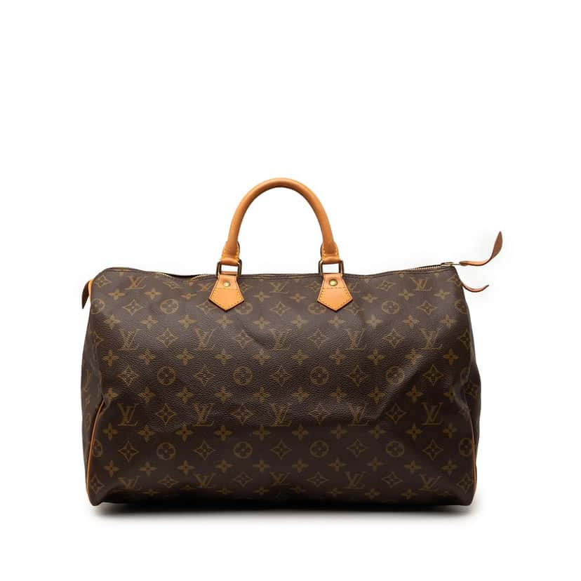 Louis Vuitton Monogram Speedy 40 Brown Very good condition - Front View