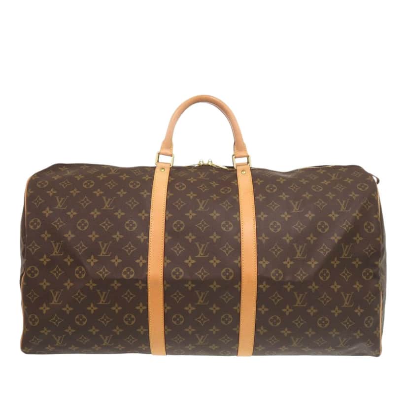 Louis Vuitton Monogram Keepall 60 Brown Very good condition - Front View