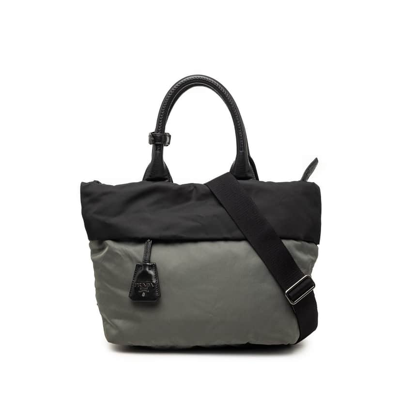 Prada Bicolor Tessuto Reversible Tote Other Very good condition - Front View