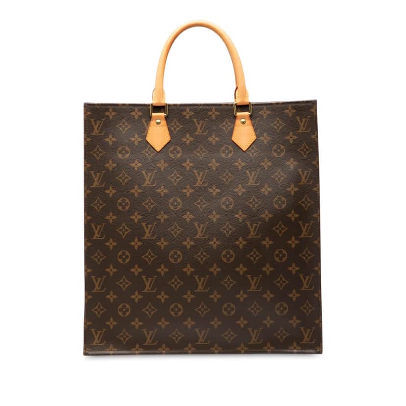 Louis Vuitton Monogram Sac Plat Brown Very good condition - Front View
